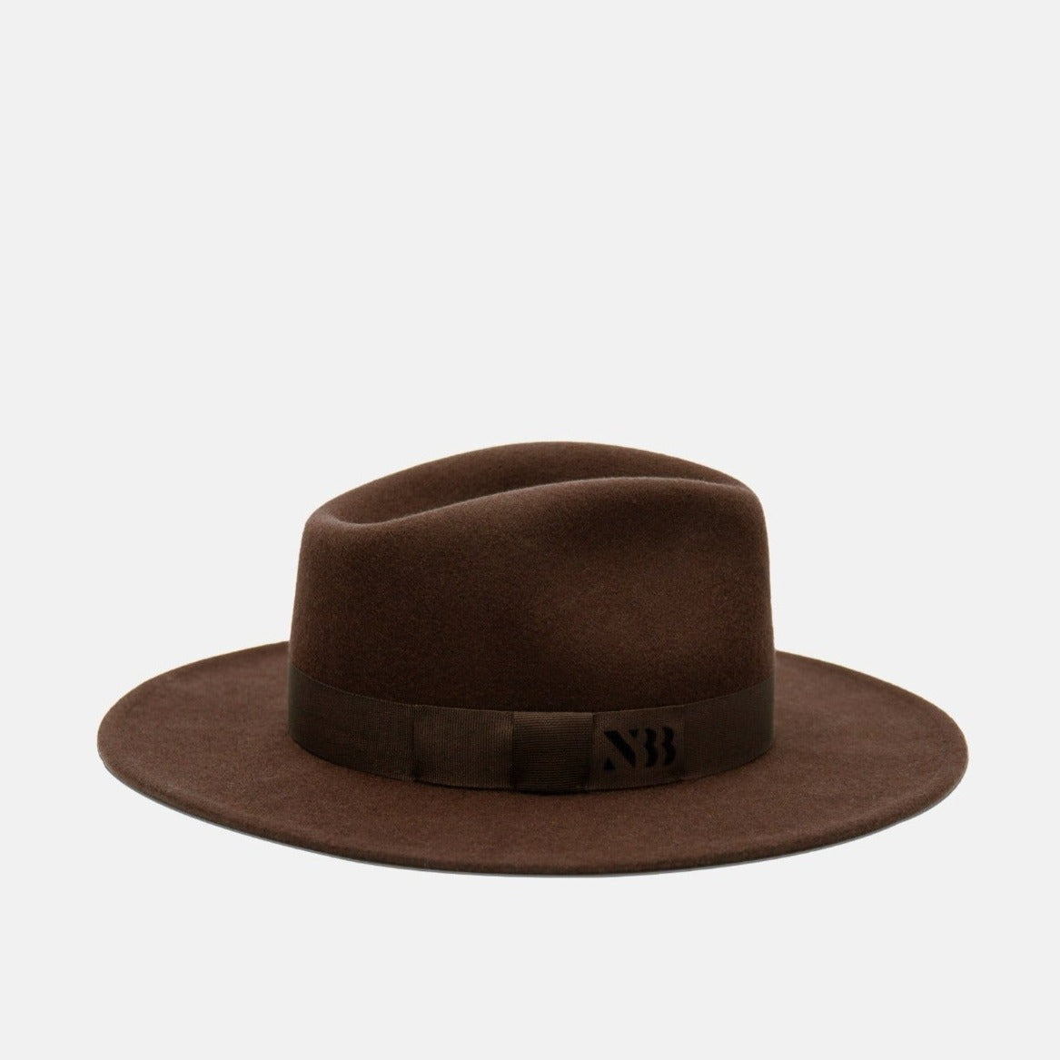 NTHIRTYTHREE - N33 - Fedora Felt Hat - Signature Mocha - handmade in Europe