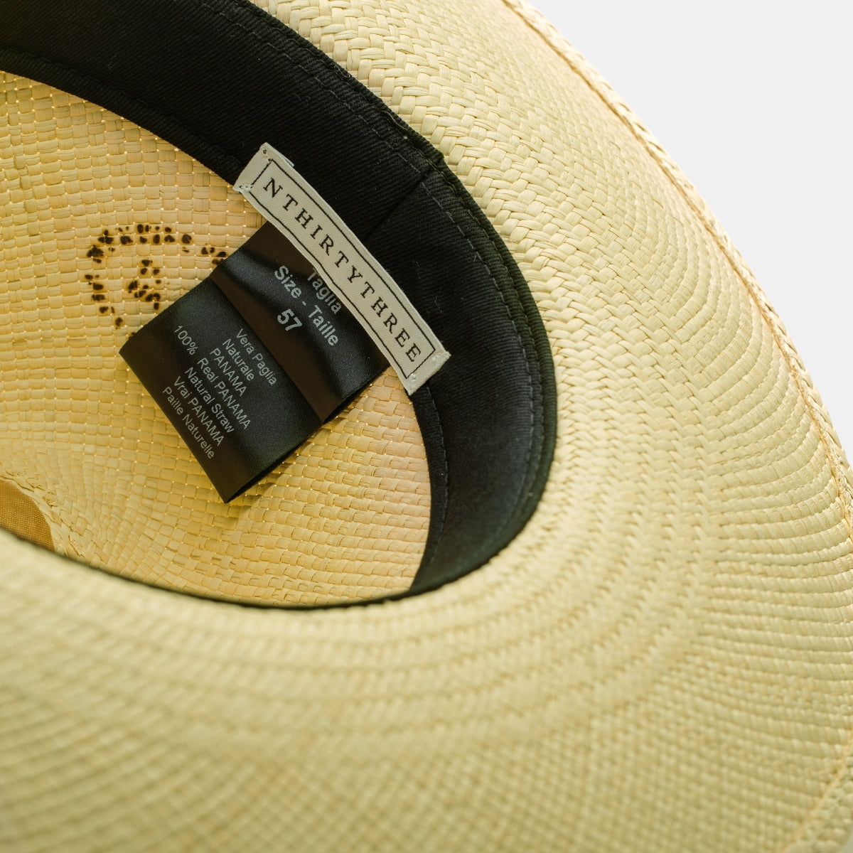 Summer Hat, Straw Hat, Cap, Sommerhut, Damen Strohhut, Strohhut für Männer, Fedora, Sonnenhut, Strandhut, Luxus Hut, luxury summer hat, designer sun hat,NTHIRTYTHREE PURE STRAW HONEY Panama Strohhut, Panama Strawhat, summer hat, n33 hat, headwear, Fedora, hand woven hat, hat made in italy, straw hat for men, straw hat for women, beach hat, sun hat