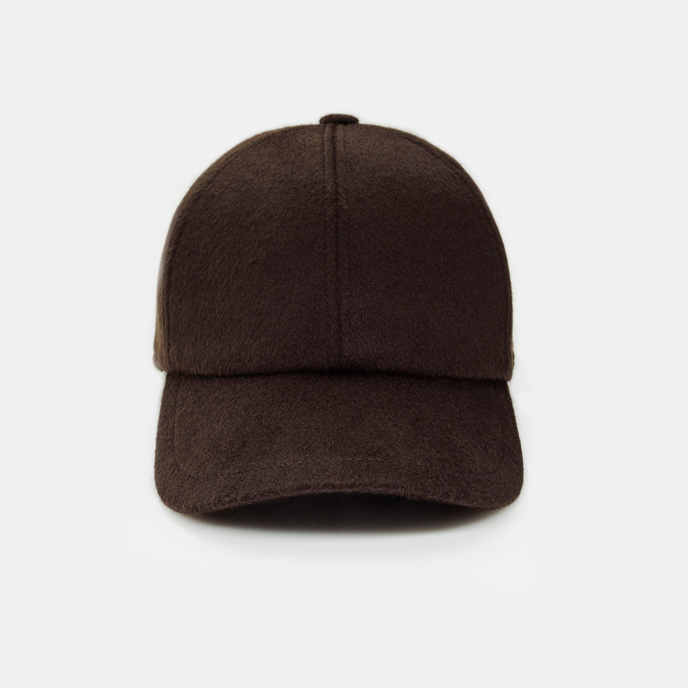 N33 BASEBALL CAP 100% cashmere cap made in Italy luxury baseball cap dark brown, unisex, high quality handmade cap artisan-made hat 