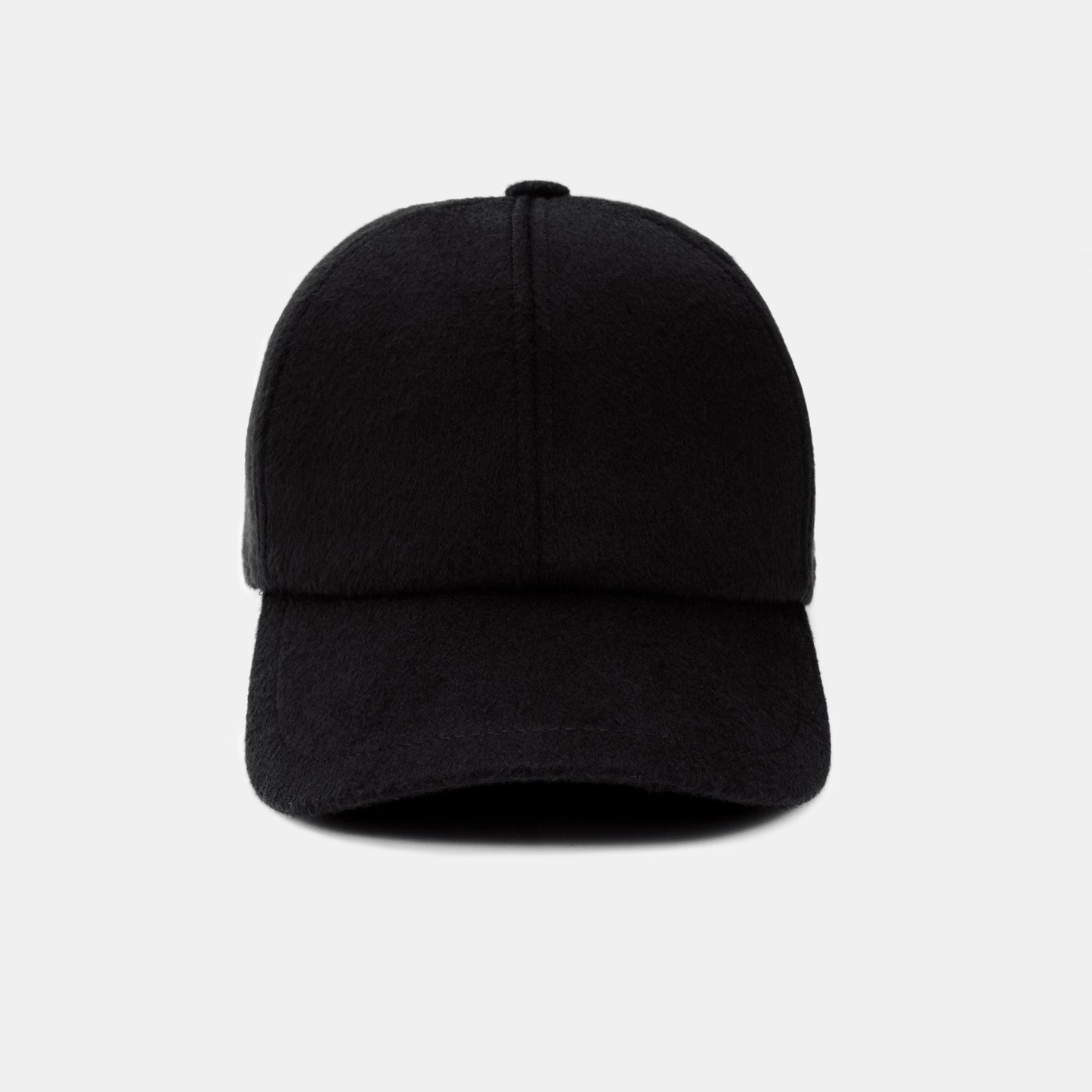 N33 BASEBALL CAP 100% cashmere cap made in Italy luxury baseball cap black loro piana cashmere, unisex, high quality handmade cap artisan-made hat