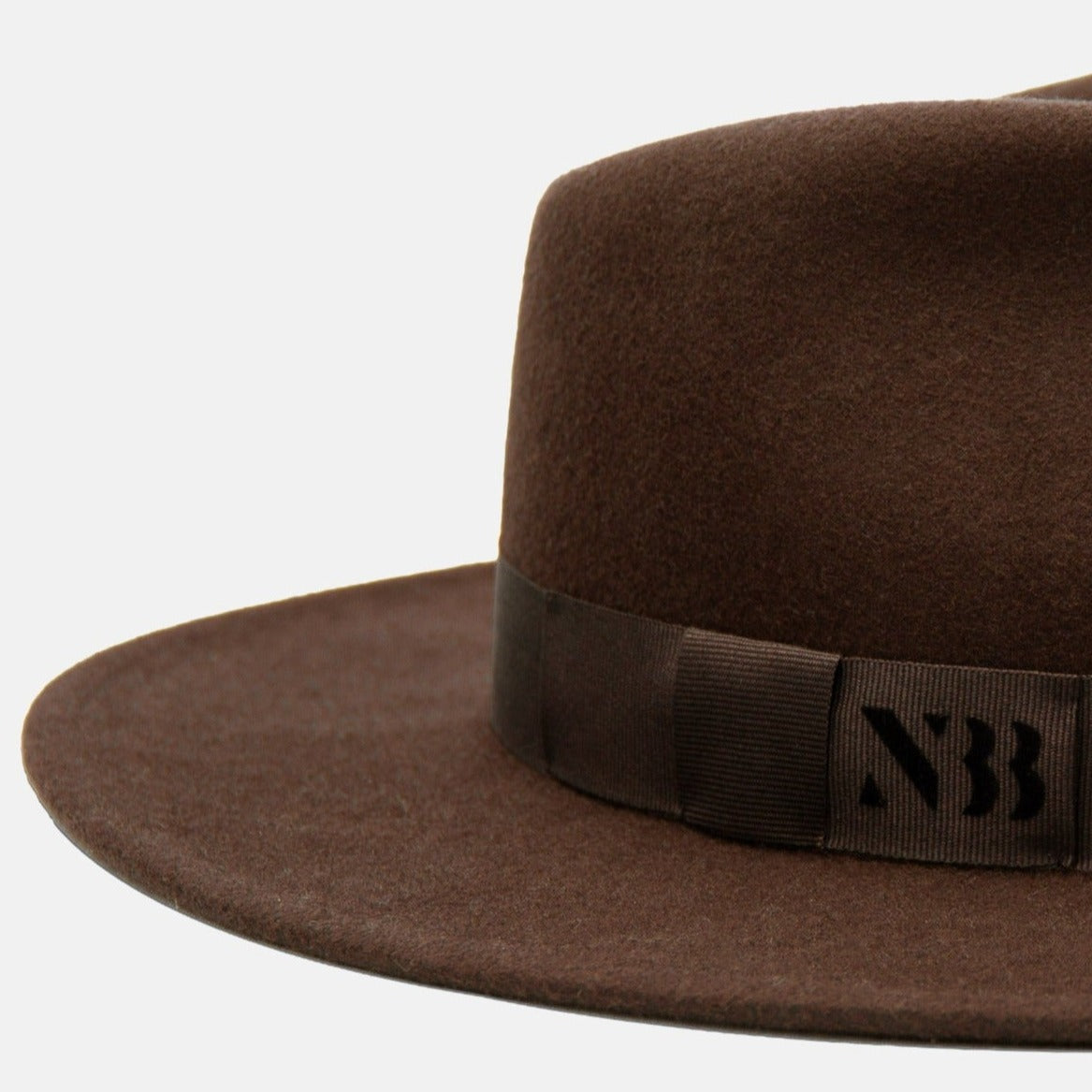 NTHIRTYTHREE - N33 - Fedora Felt Hat - Signature Mocha - handmade in Europe