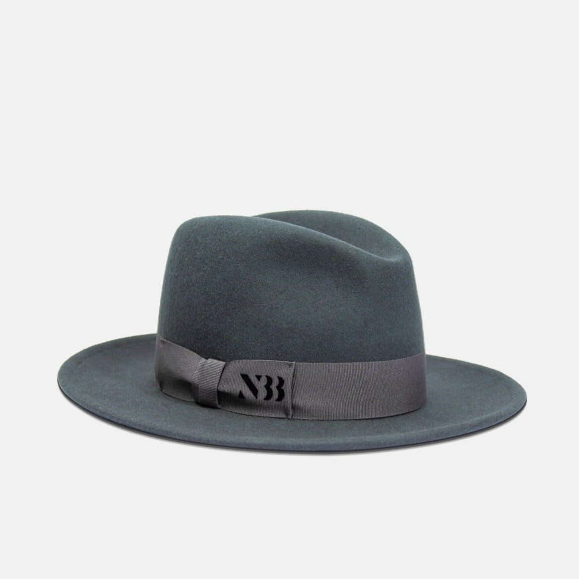 NTHIRTYTHREE - N33 - Fedora Felt Hat - Tilby Grey - handmade in Europe