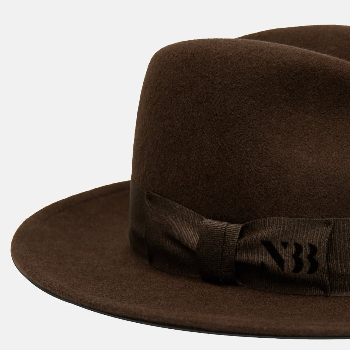 NTHIRTYTHREE - N33 - Fedora Felt Hat - Tilby Brown - handmade in Europe