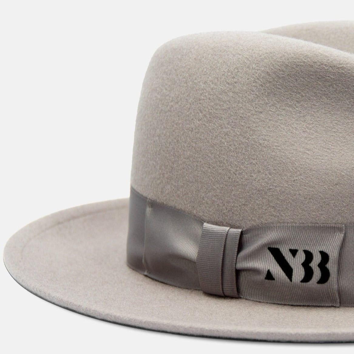 NTHIRTYTHREE - N33 - Fedora Felt Hat - Tilby Cloud Grey - handmade in Europe