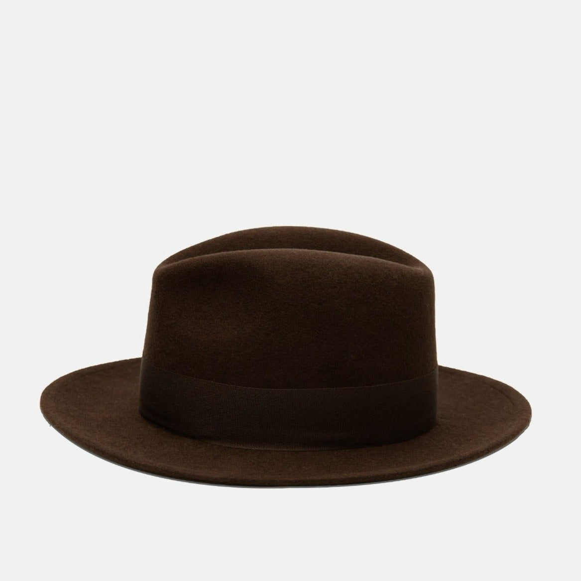 NTHIRTYTHREE - N33 - Fedora Felt Hat - Tilby Brown - handmade in Europe