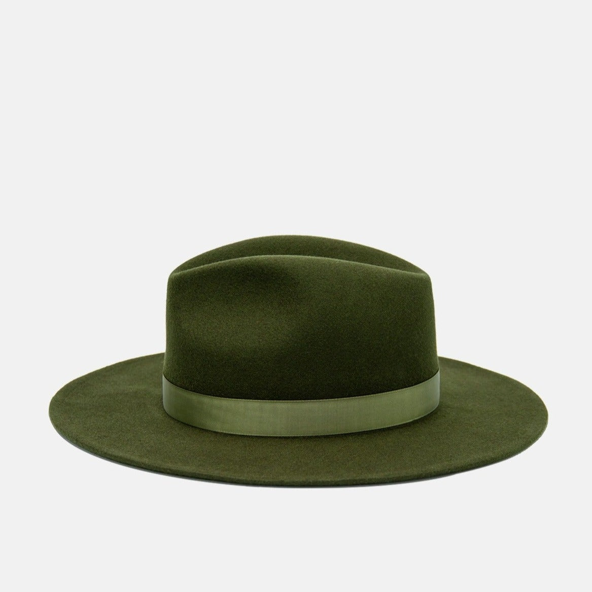 NTHIRTYTHREE - N33 - Fedora Felt Hat - Rancher Olive Green - handmade in Europe