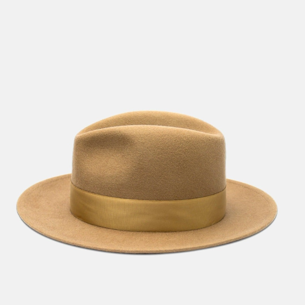 NTHIRTYTHREE - N33 - Fedora Felt Hat - Tilby Golden Beige - handmade in Europe