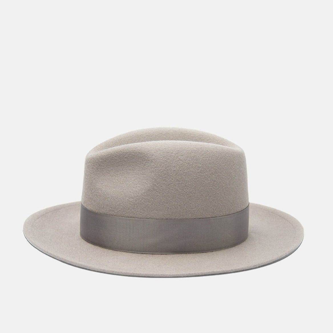 NTHIRTYTHREE - N33 - Fedora Felt Hat - Tilby Cloud Grey - handmade in Europe