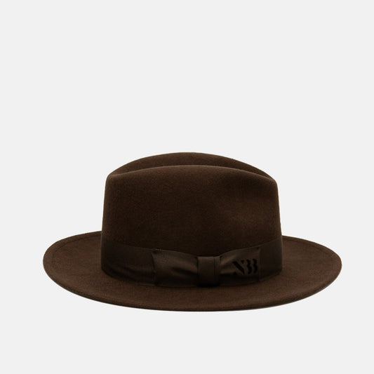 NTHIRTYTHREE - N33 - Fedora Felt Hat - Tilby Brown - handmade in Europe