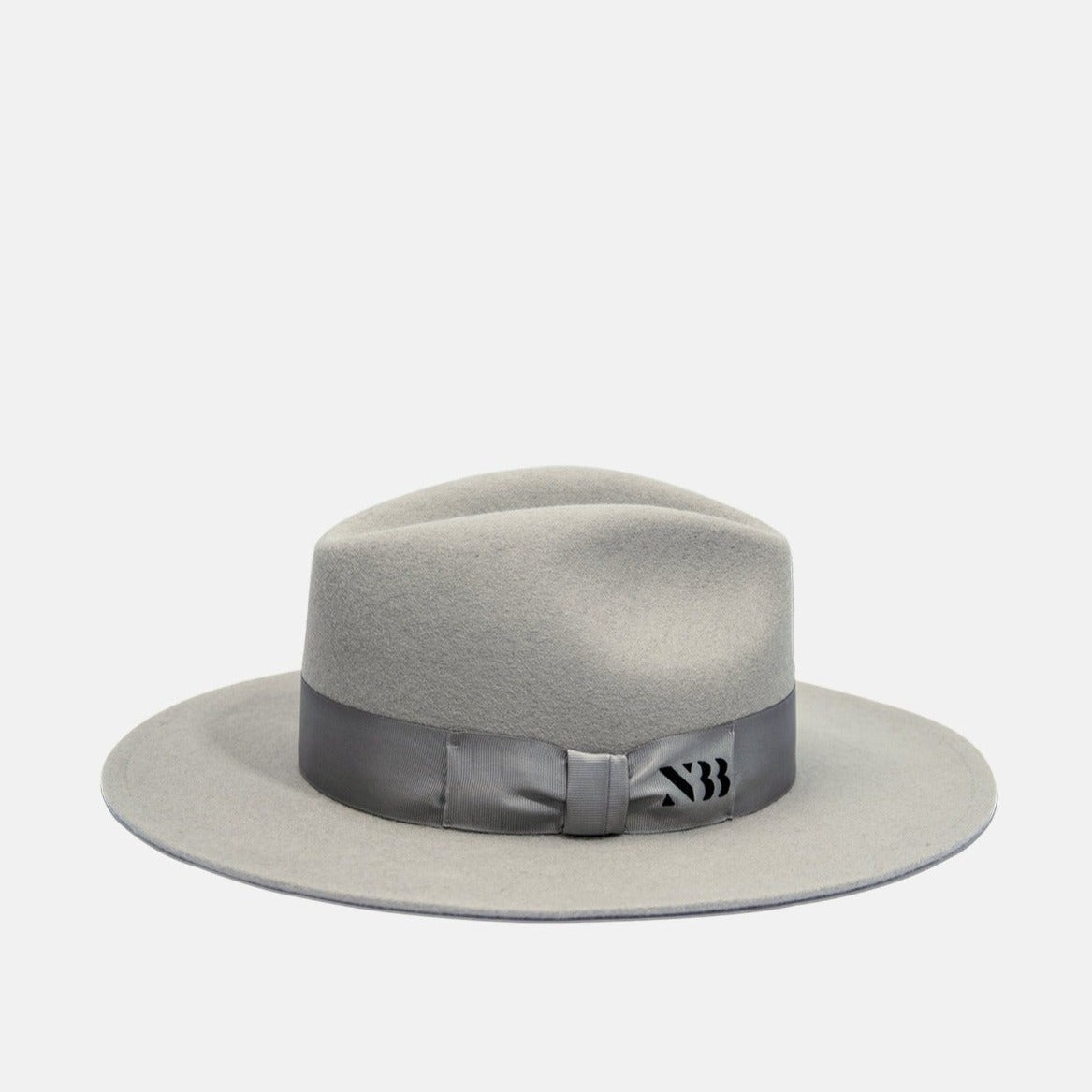 NTHIRTYTHREE - N33 - Fedora Felt Hat - Rancher Cloud Grey - handmade in Europe