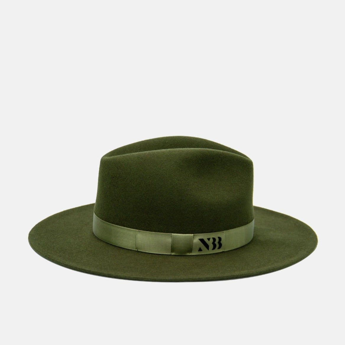 NTHIRTYTHREE - N33 - Fedora Felt Hat - Rancher Olive Green - handmade in Europe