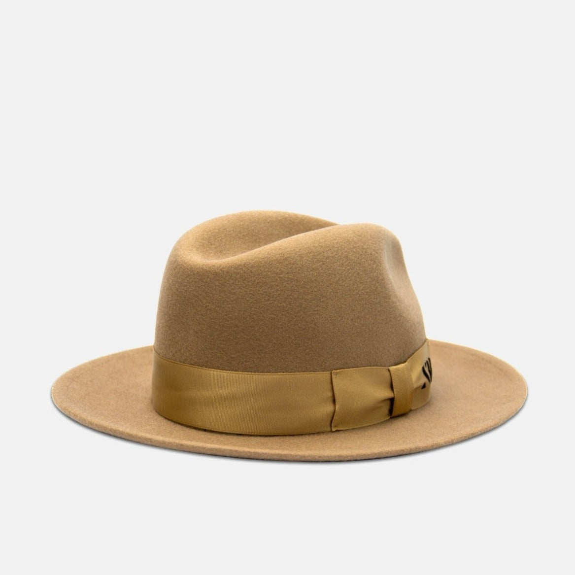 NTHIRTYTHREE - N33 - Fedora Felt Hat - Tilby Golden Beige - handmade in Europe
