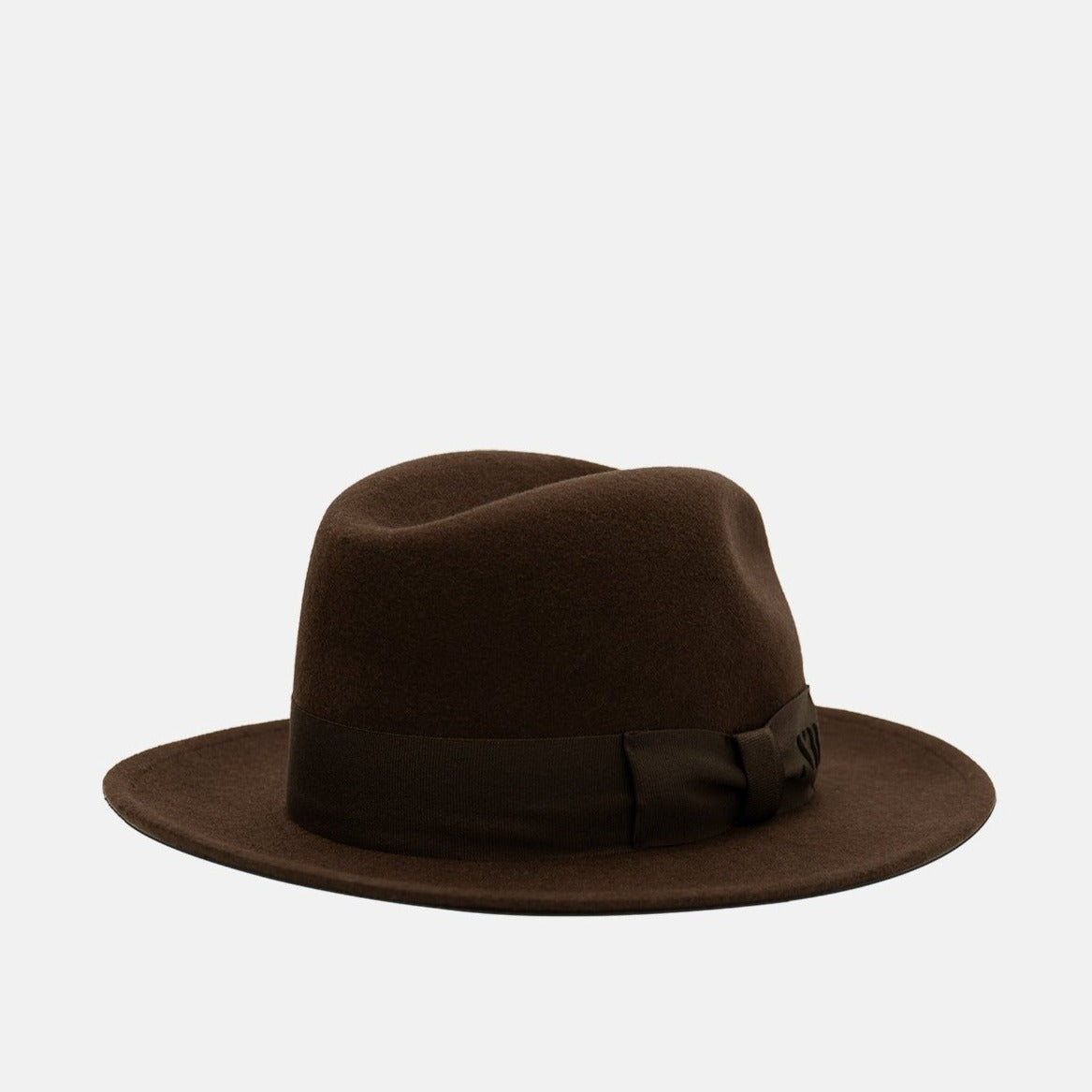 NTHIRTYTHREE - N33 - Fedora Felt Hat - Tilby Brown - handmade in Europe