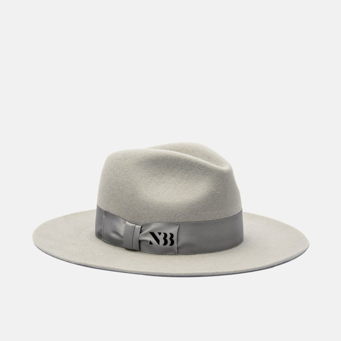 NTHIRTYTHREE - N33 - Fedora Felt Hat - Rancher Cloud Grey - handmade in Europe