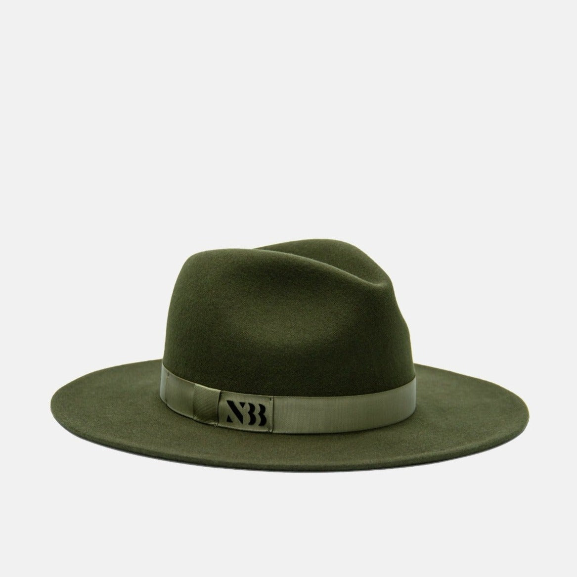 NTHIRTYTHREE - N33 - Fedora Felt Hat - Rancher Olive Green - handmade in Europe