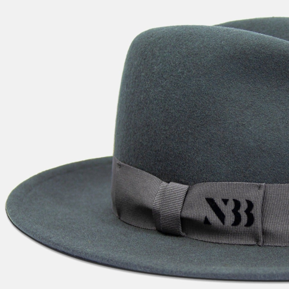 NTHIRTYTHREE - N33 - Fedora Felt Hat - Tilby Grey - handmade in Europe