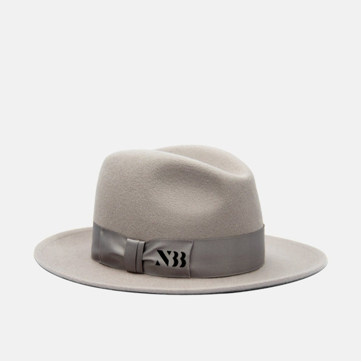 NTHIRTYTHREE - N33 - Fedora Felt Hat - Tilby Cloud Grey - handmade in Europe