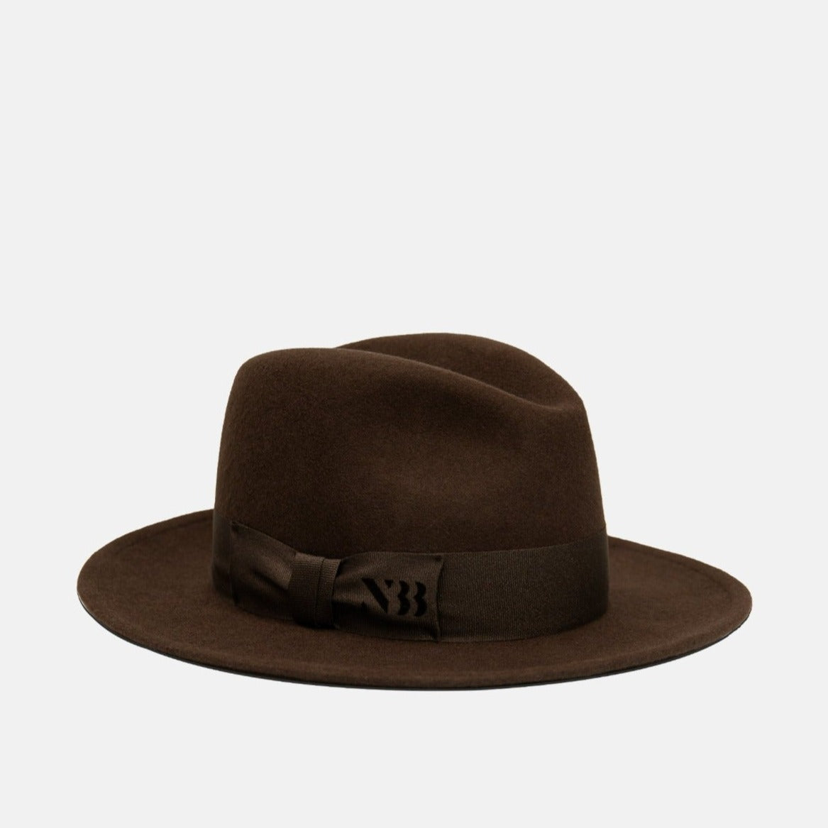 NTHIRTYTHREE - N33 - Fedora Felt Hat - Tilby Brown - handmade in Europe