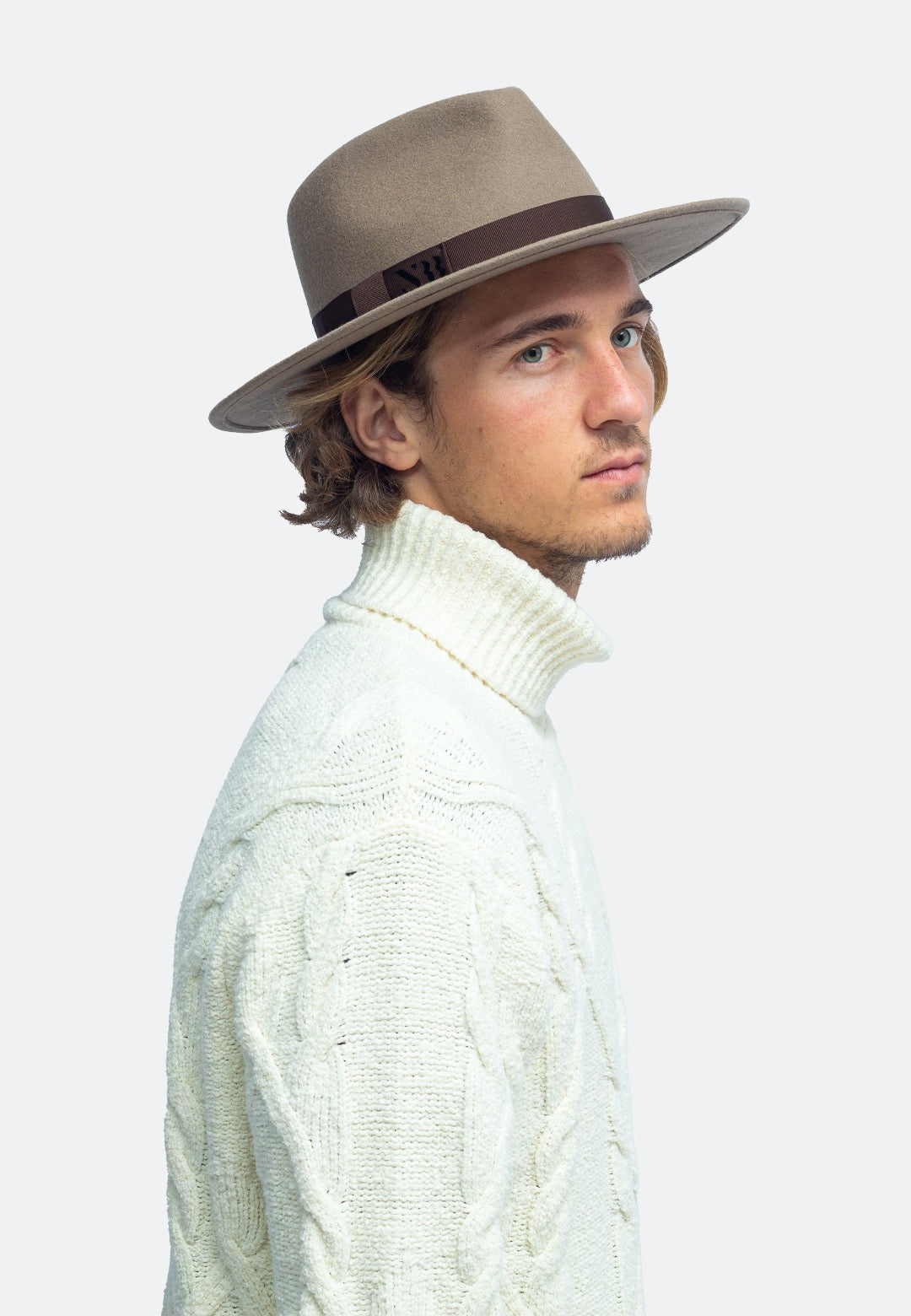 NTHIRTYTHREE - N33 - Fedora Felt Hat - Signature Sand