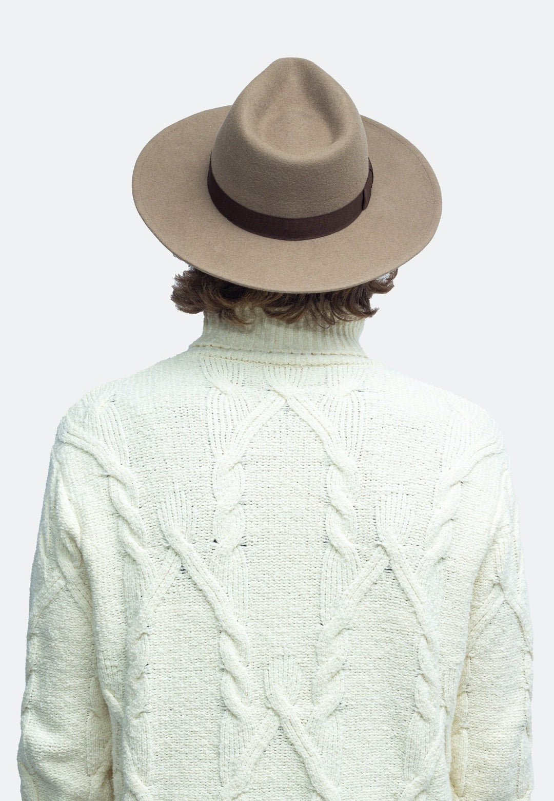 NTHIRTYTHREE - N33 - Fedora Felt Hat - Signature Sand