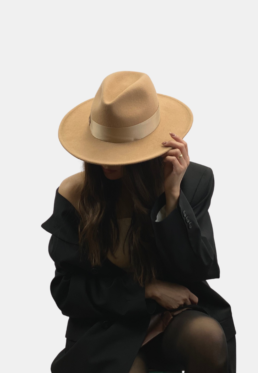 NTHIRTYTHREE - N33 - Fedora Felt Hat - Rancher Desert Sand - handmade in Europe